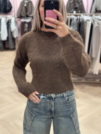 POLLY SWEATER | BROWN