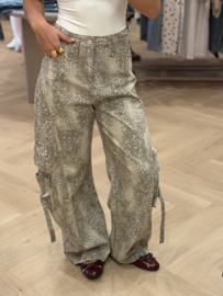 FLOOR LEOPARD JEANS