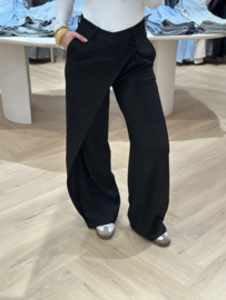 CROSSED WAIST PANTALON BLACK