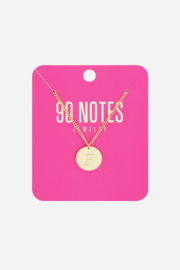 INITIAL STRASS KETTING | GOUD