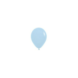 Ballon 12 cm (10st) - pastel blauw