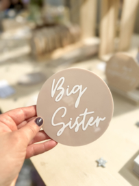 Zwangerschaps aankondiging - Big sister
