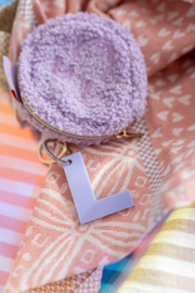 SLEUTELHANGER MET LETTER