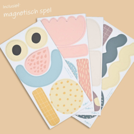 Magnetische muursticker boog | Groen