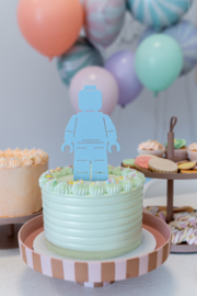 Cake topper "Lego poppetje'
