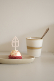 Cupcake topper ‘Mijter’