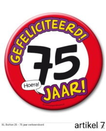 Maxi button leeftijd 50 t/m 80 voor andere leeftijden klik hier