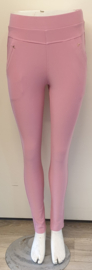 Stretch comfort broek  pink model 216