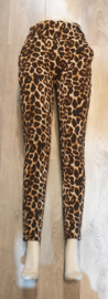 Stretch comfort broek  panter print model T 237