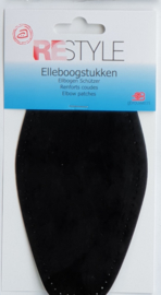 Restyle Elleboogstukken Zwart