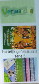 3 stuks verjaardagskaarten hartelijk gefeliciteerd keuze uit 10 series klik hier voor de andere series