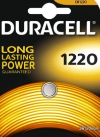 Duracel lithium knoopcel 1220   3 volt