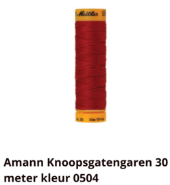 Amann knoopsgatengaren.