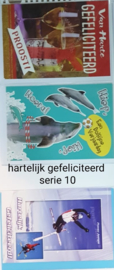 3 stuks verjaardagskaarten hartelijk gefeliciteerd keuze uit 10 series klik hier voor de andere series