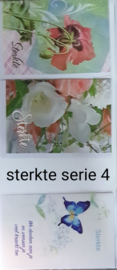 3 wenskaarten met envelop sterkte 10 series klik hier voor andere series