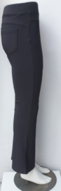 Stretch comfort broek  donker grijs model 216