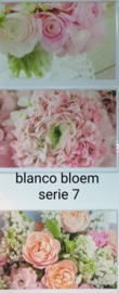 3 wenskaarten met envelop blanco bloem keuze uit 10 series klik hier voor de andere series