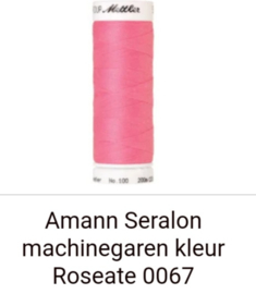 Amann seralon machine garen 200 mtr. in diverse kleuren.Klik hier voor de andere kleuren.
