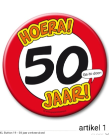 Maxi button leeftijd 50 t/m 80 voor andere leeftijden klik hier