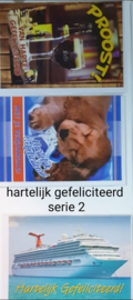 3 stuks verjaardagskaarten hartelijk gefeliciteerd keuze uit 10 series klik hier voor de andere series