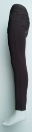 Stretch comfort broek  donker bruin model 216