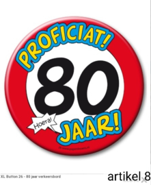 Maxi button leeftijd 50 t/m 80 voor andere leeftijden klik hier