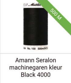 Amann seralon machine garen 500 mtr. in diverse kleuren.Klik hier voor de andere kleuren