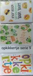 3 wenskaarten met envelop opkikker keuze uit 10 series klik hier voor de andere series