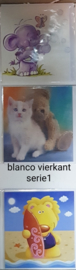 3 wenskaarten met envelop blanco vierkant keuze uit 10 series klik hier voor de andere series