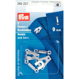 Prym 265227 Broek en Rokhaken 9 mm. (krt)