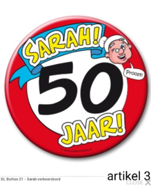 Maxi button leeftijd 50 t/m 80 voor andere leeftijden klik hier