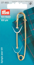 Prym 071603 Kiltspelden Goudkleurig 76 mm. (krt)