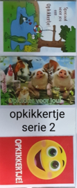 3 wenskaarten met envelop opkikker keuze uit 10 series klik hier voor de andere series