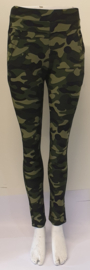 Stretch comfort broek  army look model 216