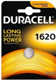 Duracell lithium knoopcel 1620   3 volt