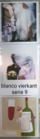 3 wenskaarten met envelop blanco vierkant keuze uit 10 series klik hier voor de andere series