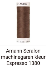 Amann seralon machine garen 200 mtr. in diverse kleuren.Klik hier voor de andere kleuren.