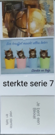 3 wenskaarten met envelop sterkte 10 series klik hier voor andere series