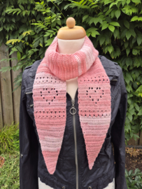 Patroon sjaaltje Cosy Love