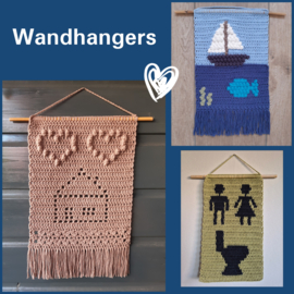 Patronen van wandhangers (per stuk)