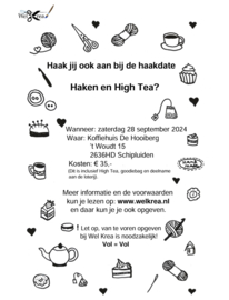 Haakdate 'Haken en High Tea' 2024