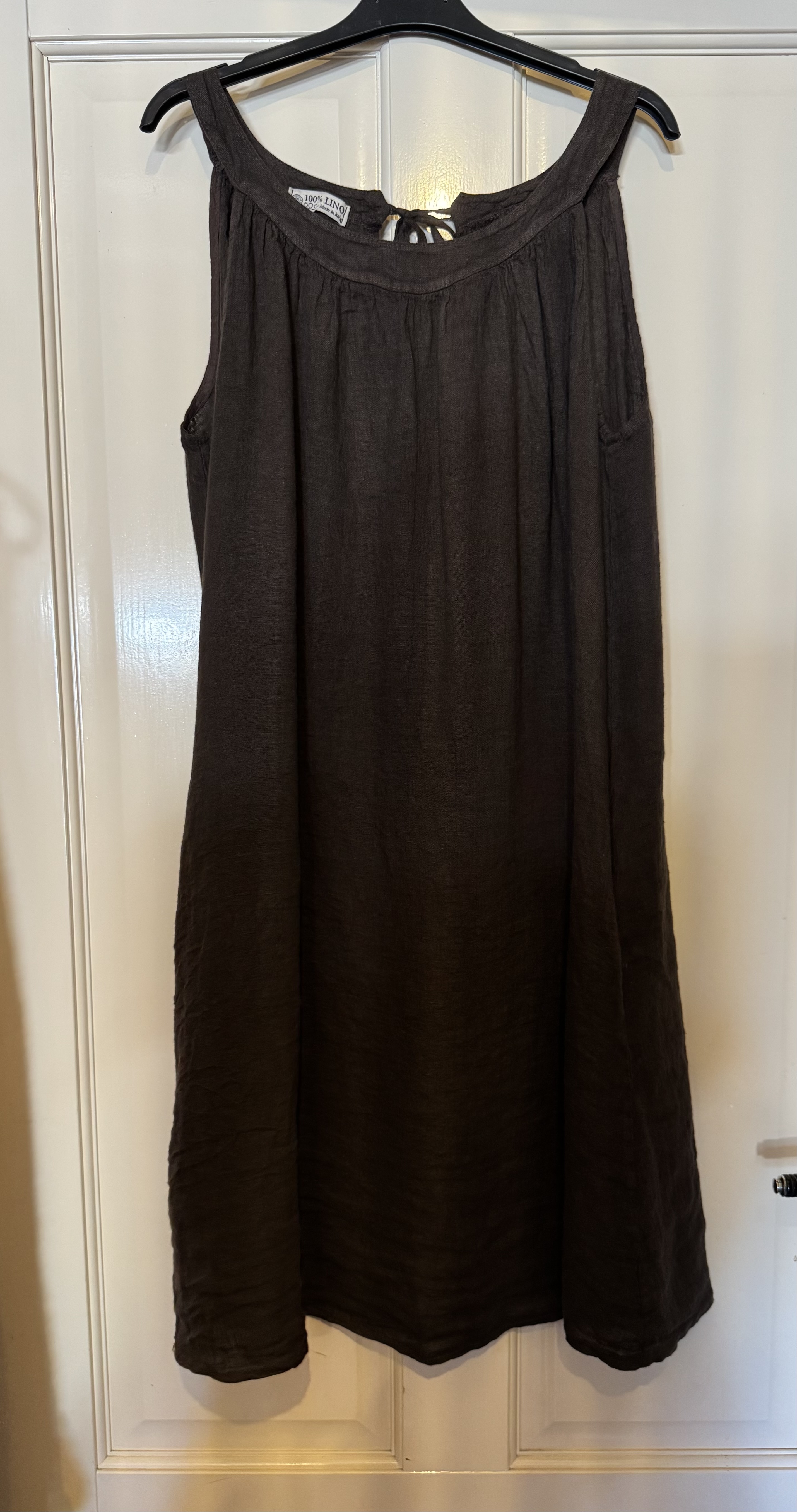 Linnen Dress Sophie Choco