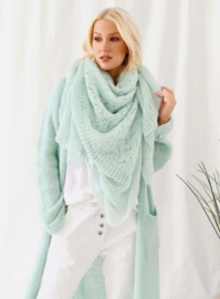 BYPIAS DREAMY MOHAIR SCARF, MINT