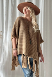 BYPIAS, BOHEMIANA , DALILA PONCHO CARAMEL