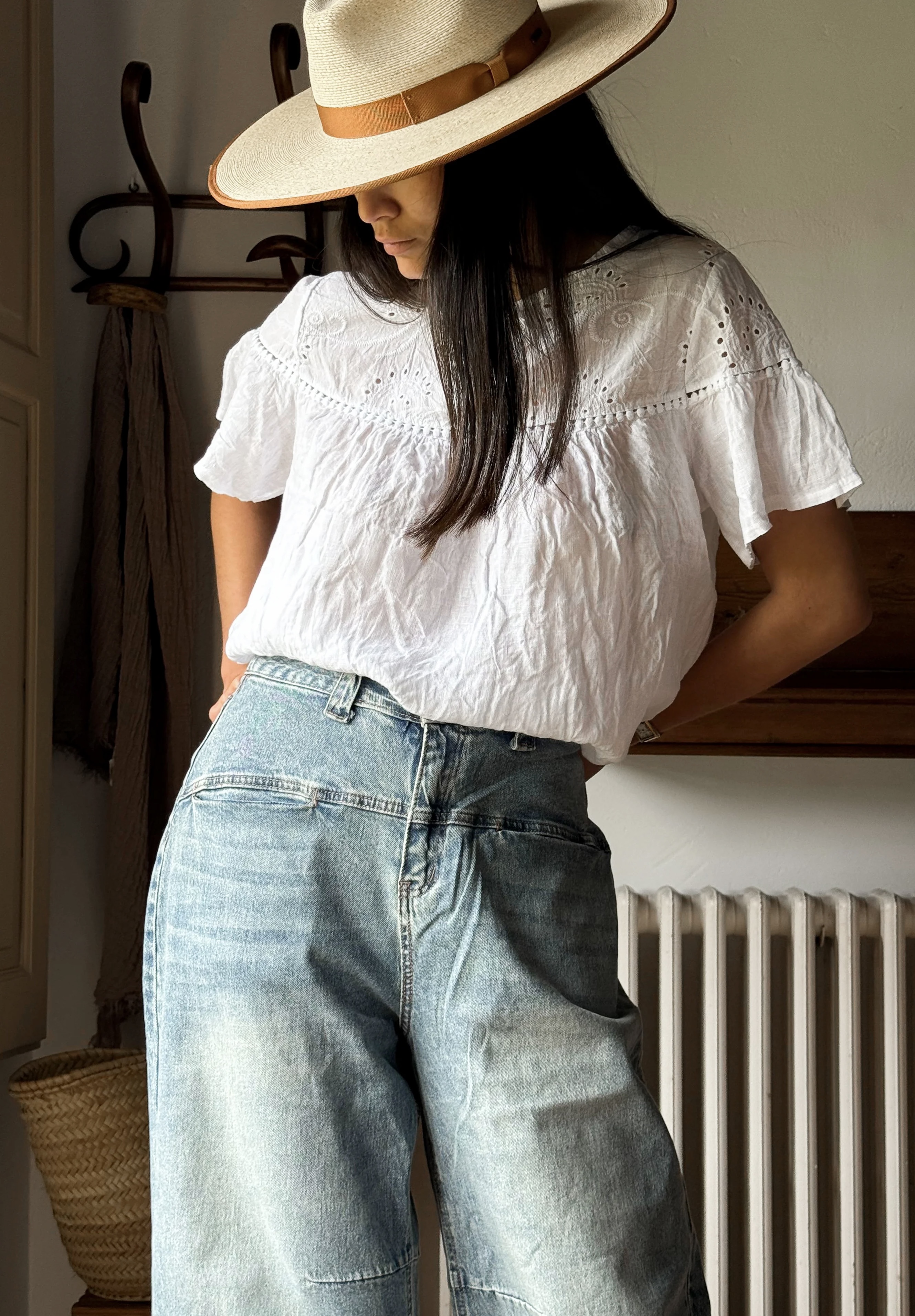BYPIAS, BOHEMIANA  COOL BARREL JEANS