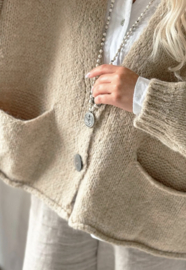 BYPIAS , BOHEMIANA  VEST DASH BEIGE