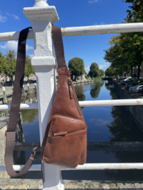 Bag2Bag Tas leder Cayo Coqnac