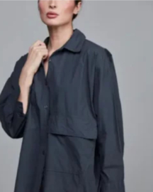 SixtyDays Big Pocket blouse Dark Navy