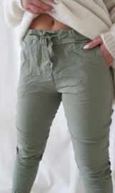 BYPIAS STRETCH JOGGERS OLIVE