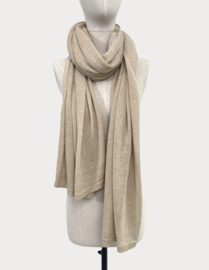 Sjaalmania Cosy Eco Cotton Sjaal Sand